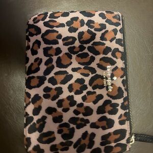 Kate Spade Animal Print Wristlet